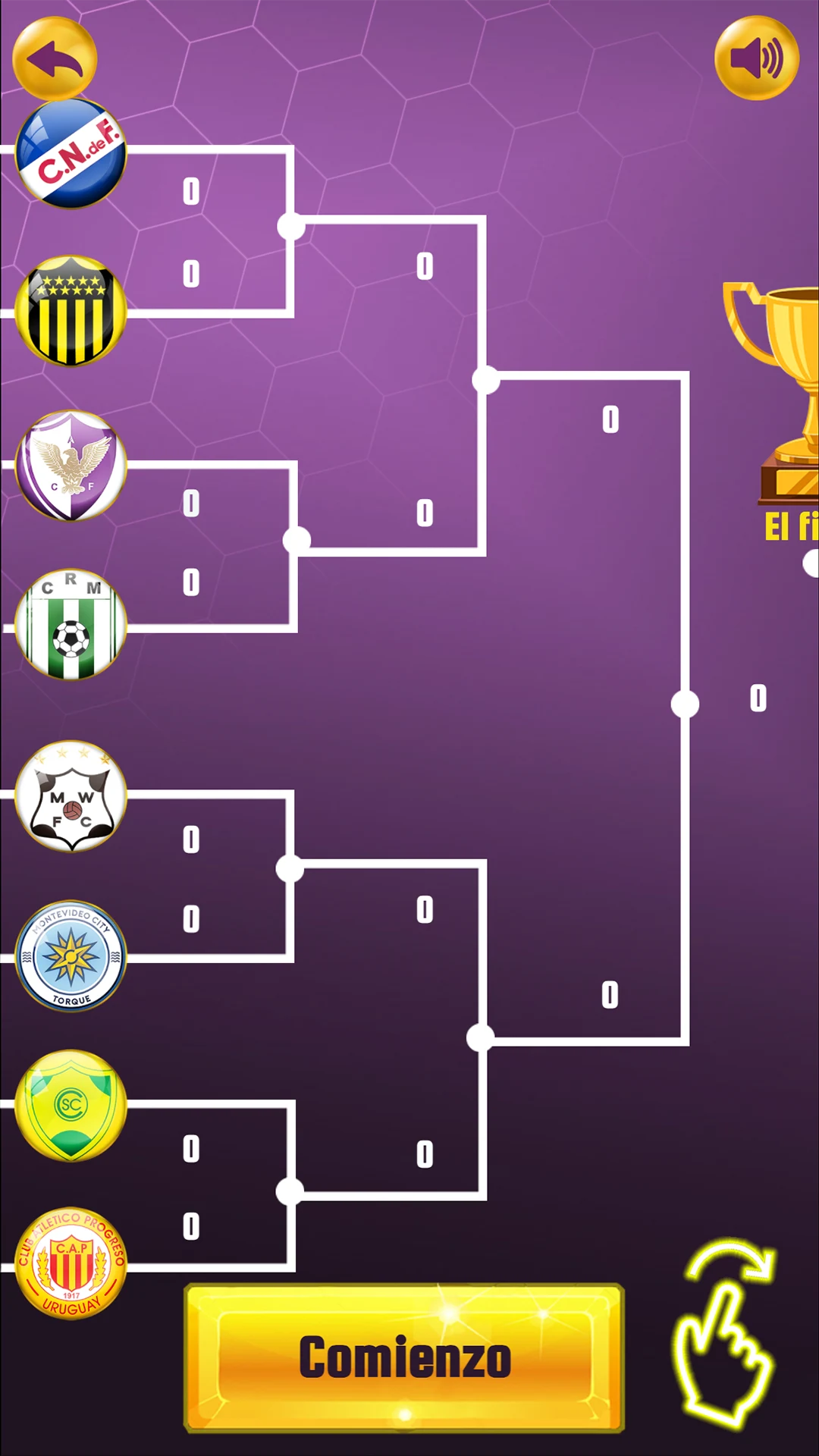 Campeonato Uruguayo Juego screenshot