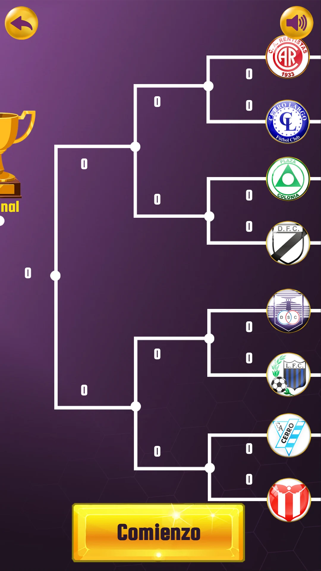 Campeonato Uruguayo Juego screenshot